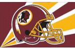[Redskins Helmet Flag]