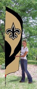 [Saints Feather Flag Kit]