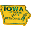 [Iowa State Shape Magnet]