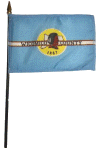 Wicomico, Maryland Desk Flag