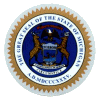 [Michigan State Seal Reflective Decal]