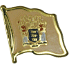 [New Jersey Flag Pin]