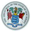 [New Jersey State Seal Reflective Decal]