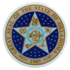 [Oklahoma State Seal Reflective Decal]