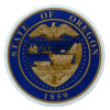 [Oregon State Seal Reflective Decal]