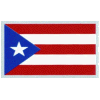 [Puerto Rico Flag Reflective Decal]