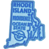 [Rhode Island State Shape Magnet]