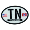 [Tennessee Oval Reflective Decal]