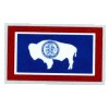 [Wyoming Flag Reflective Decal]