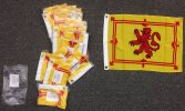 12x18 Scotland Lion poly flag with grommets 