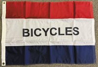 2x3' Bicycles nylon flag