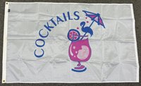 3x5' Cocktails nylon flag