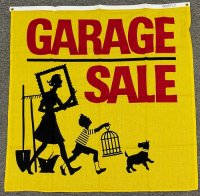 3x3' Garage Sale cotton fan center