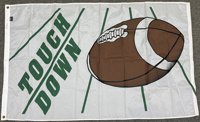 3x5' Touchdown Football nylon flag