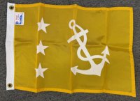 12x18inch Honorary Past Commodore nylon flag 