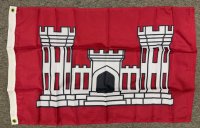 2x3' Army Engineer nylon flag 