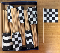 4x4inch Racing Checkered 