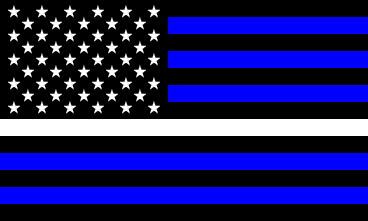 [Thin White Line flag]