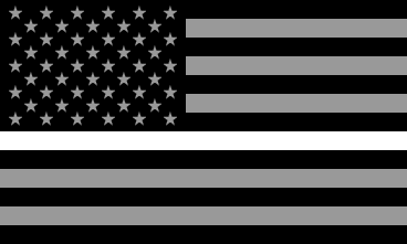 [Thin White Line flag]