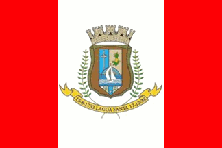 [Flag of Lagoa Santa, Minas Gerais