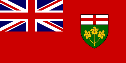 Flag of Ontario (Canada)