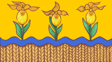 [flag of St. Walburg]