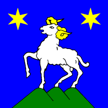 [Flag of Hérens district]