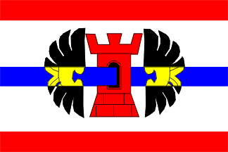 [Těšovice municipality flag]