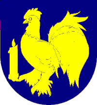 [Rousměrov coat of arms]