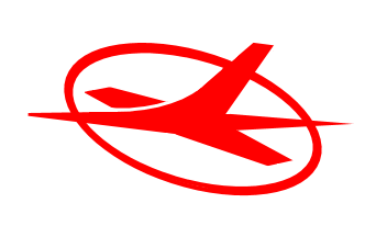 [Interflug logo-flag - Reversed colors]