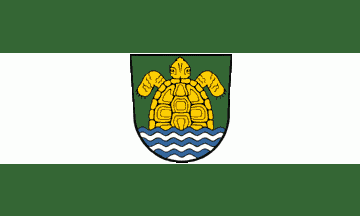 [Grünheide (Mark) municipal flag]