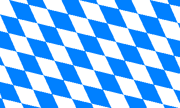 [Bayern lozengy civil and state Flag (Germany)]