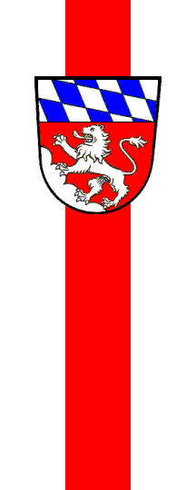 [Landau County flag 1972 (Germany)]
