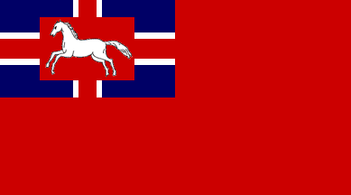 [Hannover- red ensign 1801-1867, no saltire tips]