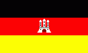 [Hamburg tricolour#1 reported 1848]