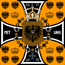 [Emperor's Standard 1870-1919 (Germany), according to Meyers Konversationslexikon 1897]