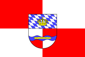 [Maxdorf municipal flag]