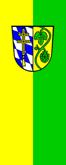 [Pfaffenhofen upon Ilm county banner]