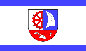 [Langballig municipal flag]