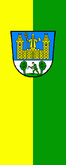 [Tirschenreuth city banner w/ CoA]
