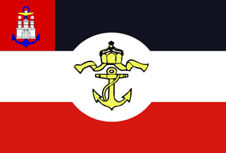 [State Ensign 1893-1921 (Hamburg]