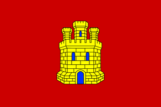 [Pre-autonomical Flag of Castile (late 1970s Spain)]