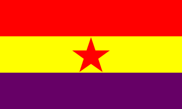 [Flag Variant With Red Five-Pointed Star, Spanish Republic 1931-1939 (Spain)]