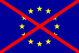 european flag with cross