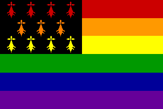 Drapeau Breton LGBT 