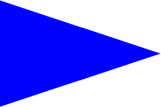 [Blue beach flag]