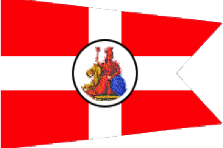 [London and Northwestern Railway flag]