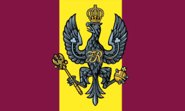 kings royal hussars flag