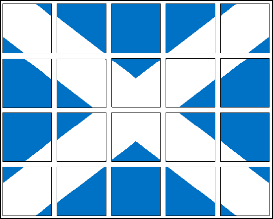 Flag Code For The Manufacture Of The Scottish Flag