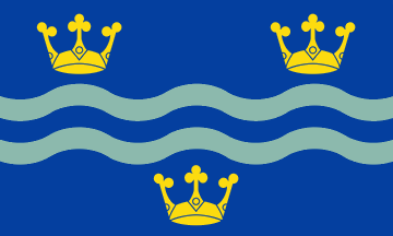 [Cambridge County flag]